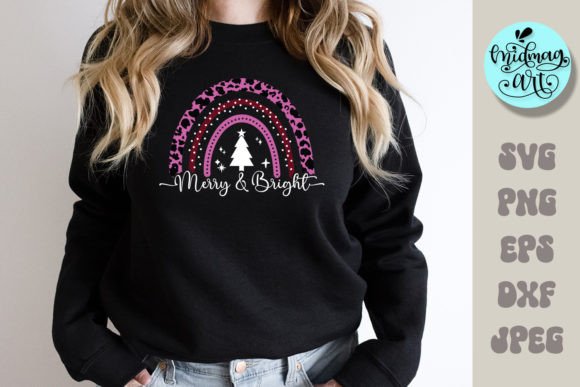 A Designer’s Assessment of the Merry and Bright Rainbow Graphic for T-Shirt Projects
