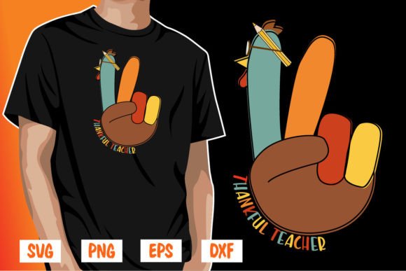 A Modern Review: Thanksgiving Teacher Rainbow Pumpkin for Graphics and T-Shirt Designs