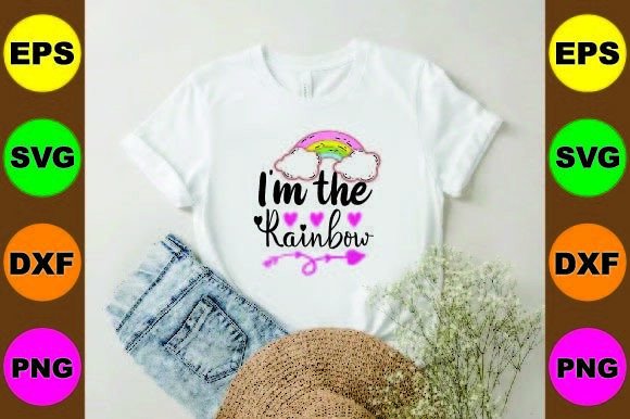 A Rainbow of Creative Potential: Graphics for T-Shirt Designs