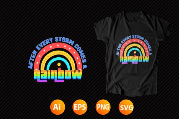 A Review of Rainbow T-shirt Design 31 for Crafters and Handmade Businesses