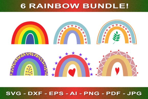 A Valentine Rainbow Design for Real Embroidery Projects