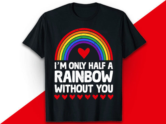 A Versatile LGBT Pride Graphic for Print Templates & Crafts