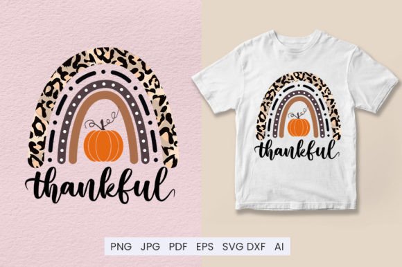 Evaluating the Thankful Roho Rainbow Thanksgiving Design for Client Work