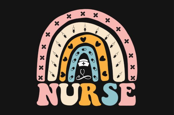 Nurse Rainbow SVG Sublimation T-shirt Graphics & Crafts Review