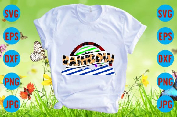 Rainbow: A Versatile Graphic for Modern T-Shirt Designs